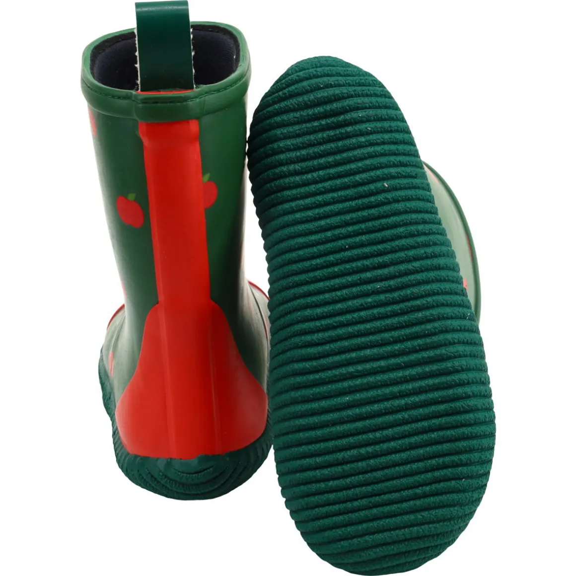 Little Green Radicals ~ Winter Gummistiefel ~ Red Apples