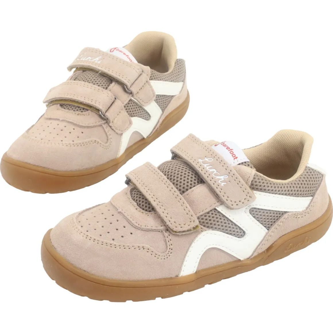 Lurchi ~ Jamin LowCut Sneaker ~ Beige & White