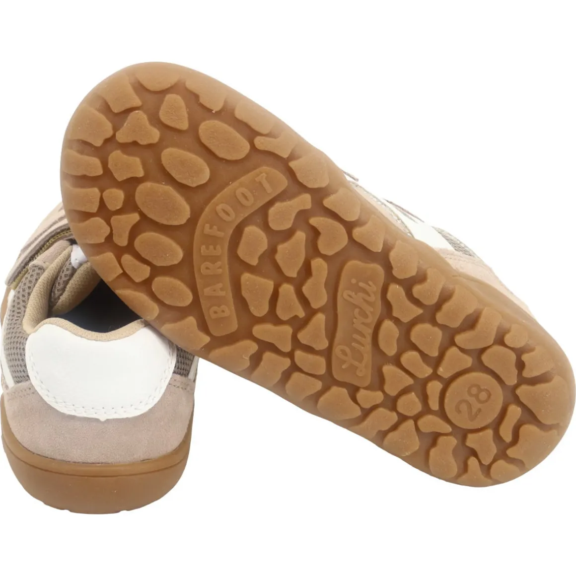 Lurchi ~ Jamin LowCut Sneaker ~ Beige & White