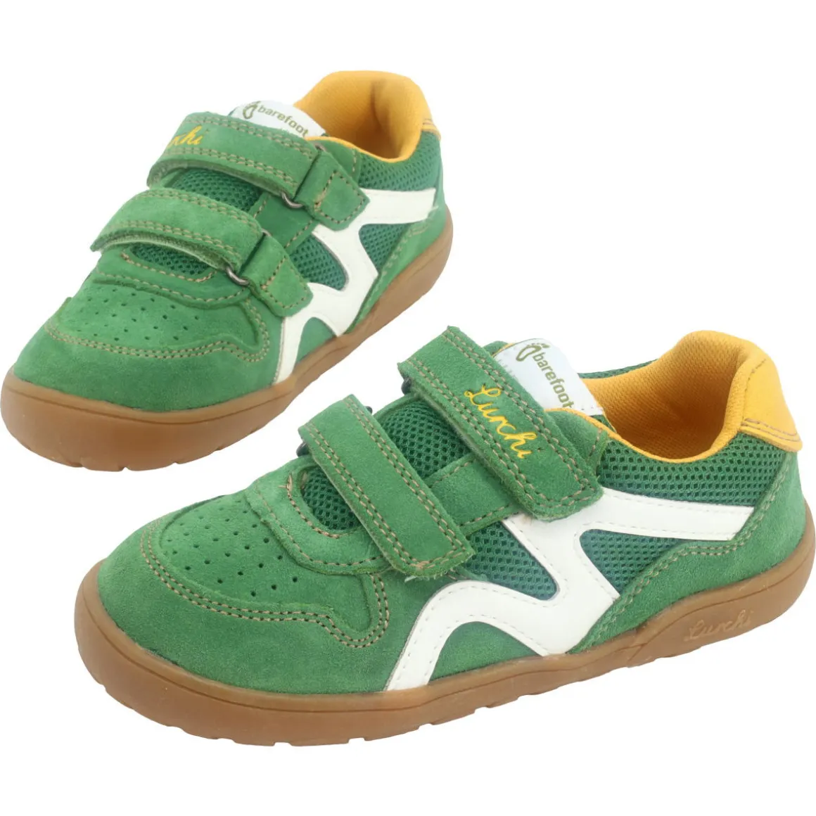 Lurchi ~ Jamin LowCut Sneaker ~ Green & Yellow