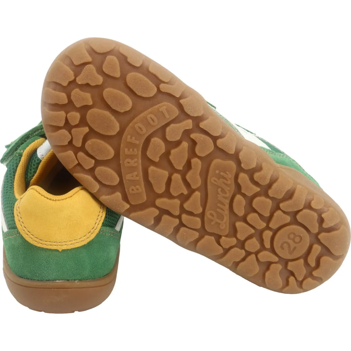 Lurchi ~ Jamin LowCut Sneaker ~ Green & Yellow