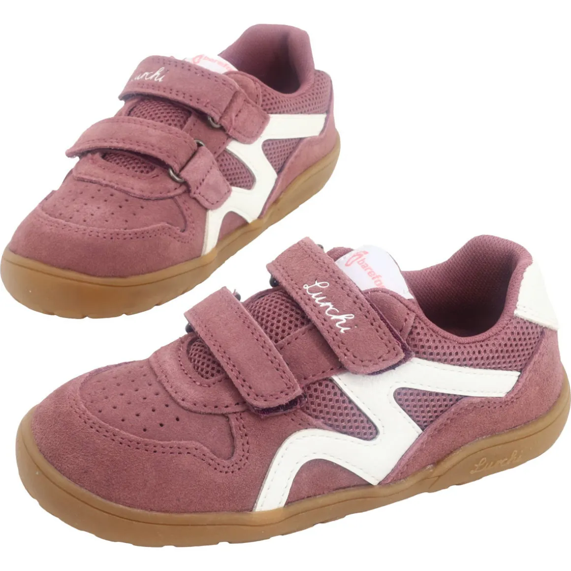 Lurchi ~ Jamin LowCut Sneaker ~ Rose & White