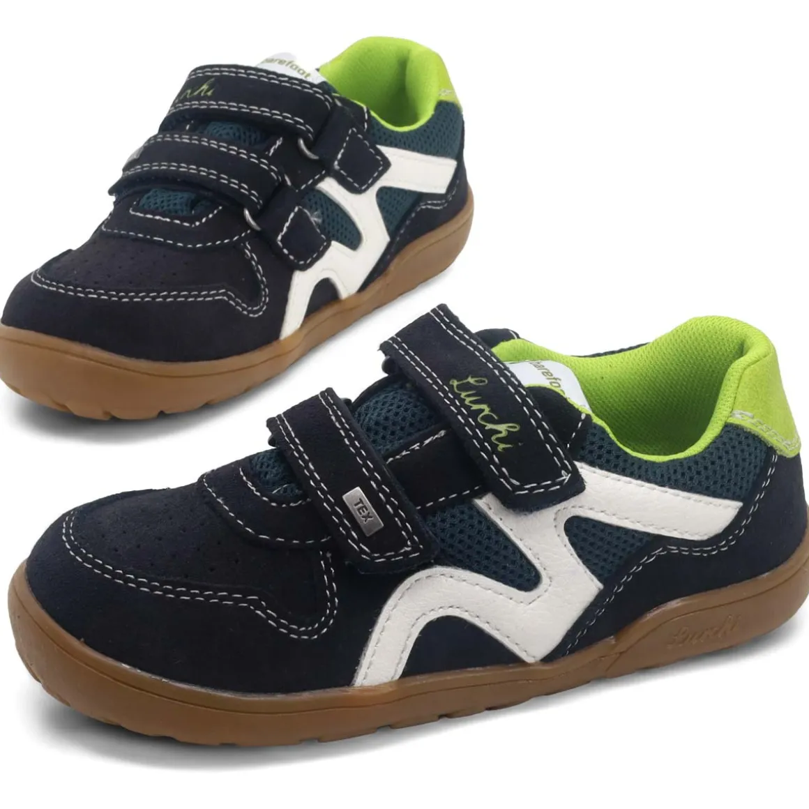 Lurchi ~ Jamin LowCut Sneaker + Tex ~ Atlantic
