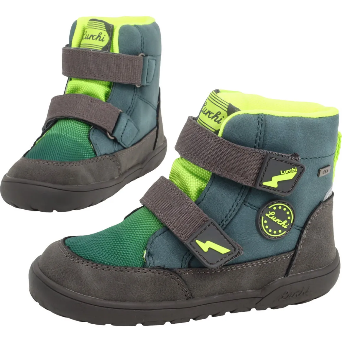 Lurchi ~ Jimmy HighCut Klett Winter + Tex ~ Lime