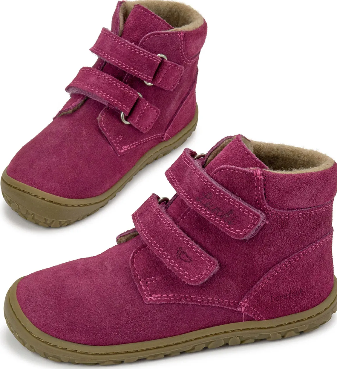 Lurchi ~ Nino HighCut Wollfleece ~ Fuchsia