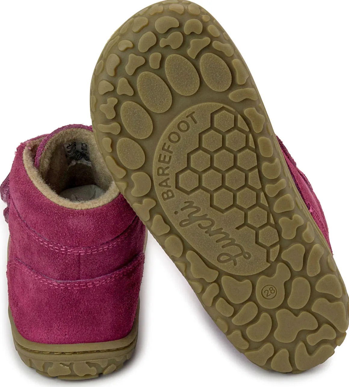 Lurchi ~ Nino HighCut Wollfleece ~ Fuchsia