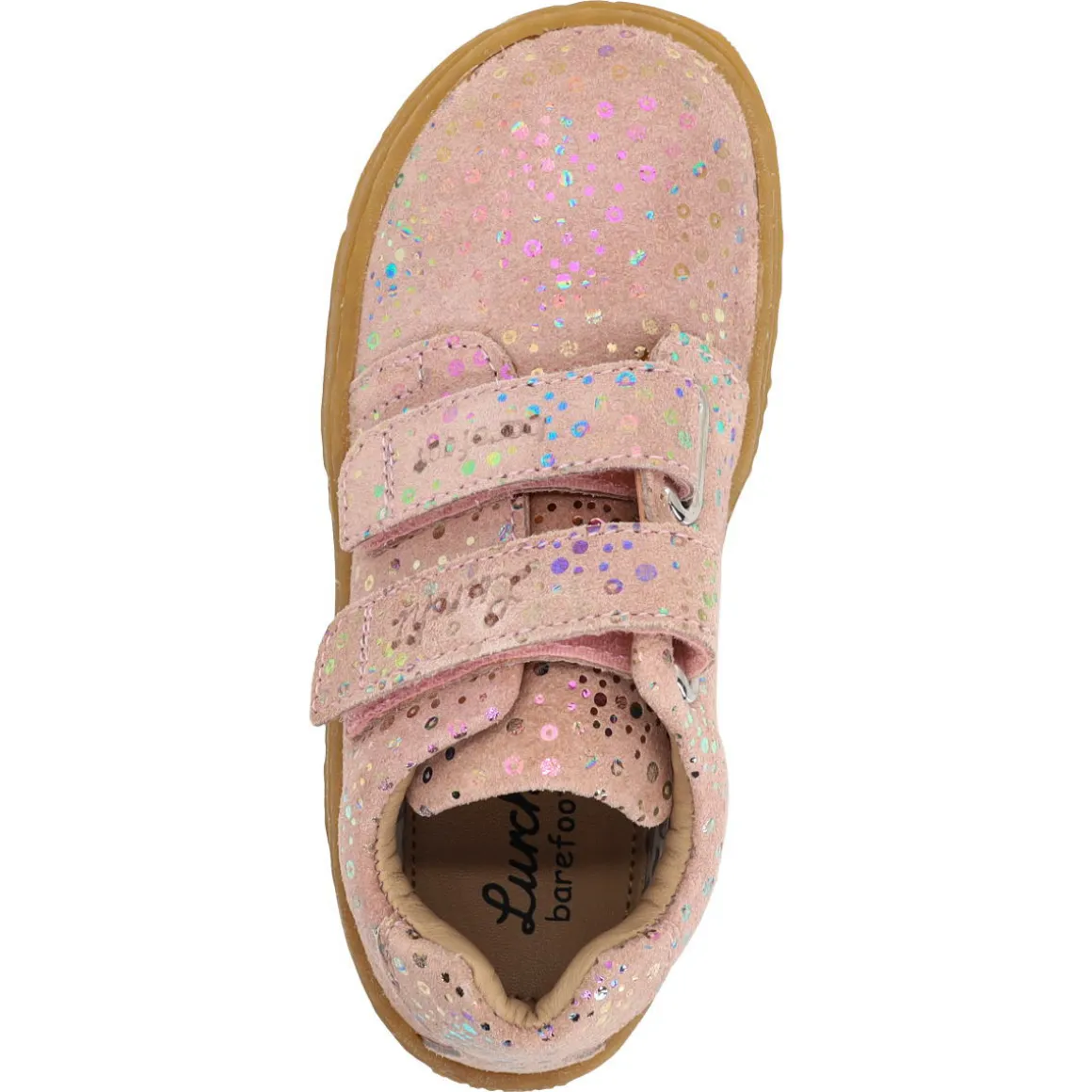 Lurchi ~ Sibo Leder Klettschuh ~ Rose Dots