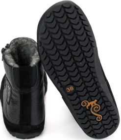 Magical Shoes ~ Alaskan X Tex Wollfutter ~ Schwarz