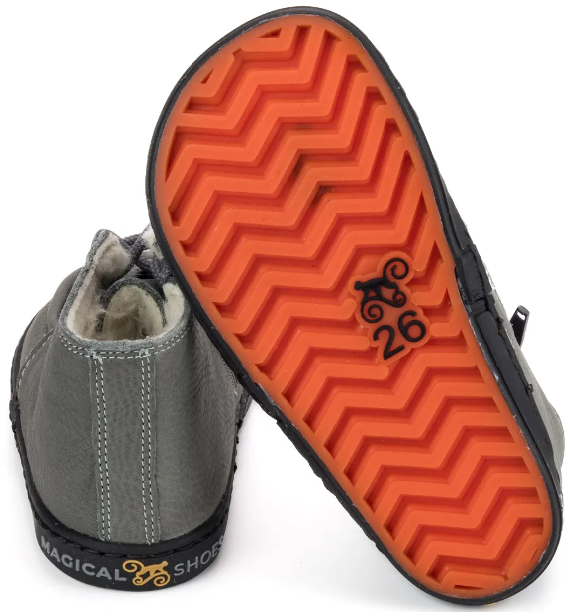 Magical Shoes kids ~ Takin Winterfutter ~ Grau