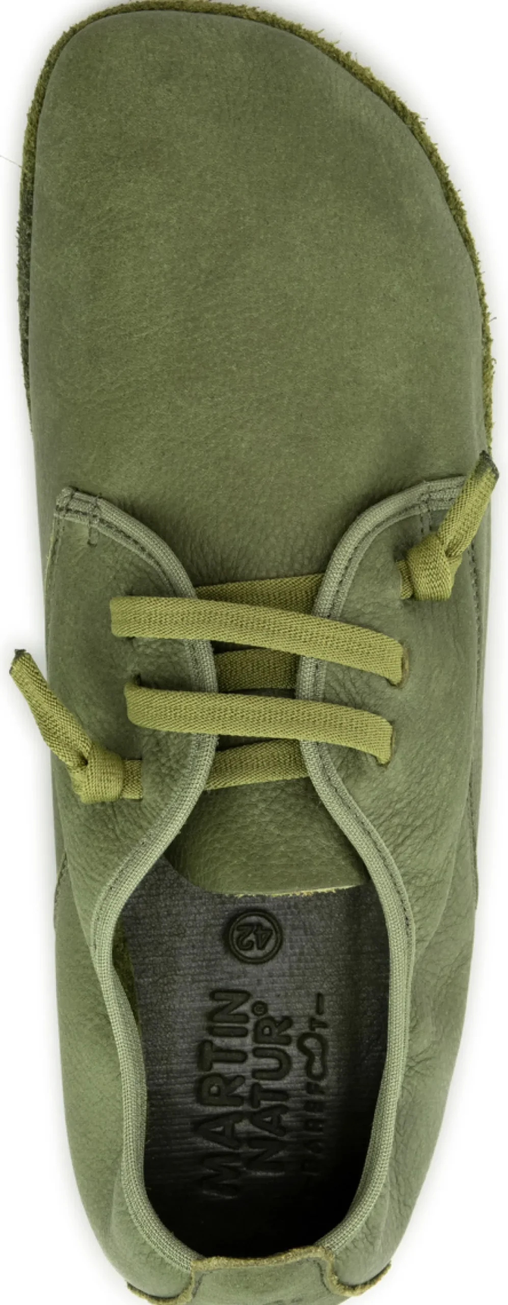 Martin Natur ~ Bio Leder Schnürer Atomic ~ Khaki