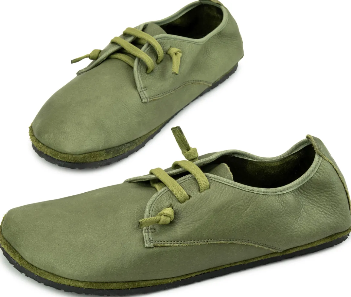 Martin Natur ~ Bio Leder Schnürer Atomic ~ Khaki