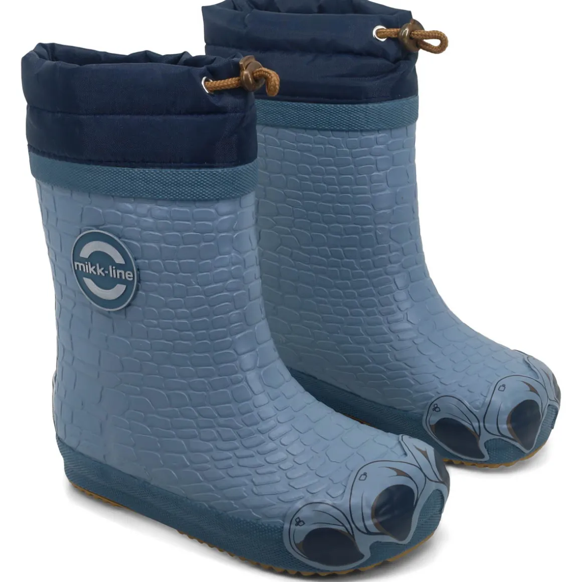 Mikk-Line ~ Gummistiefel Winter ~ Dragon Blue