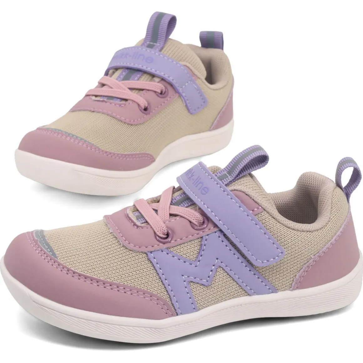 Mikk-Line ~ LowCut Sneaker Textil ~ Mauve Shadows