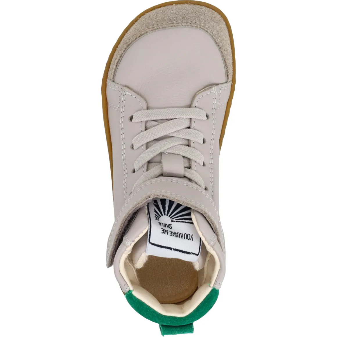 Mikusasa ~ Izi Leder Sneaker ~ Light Grey