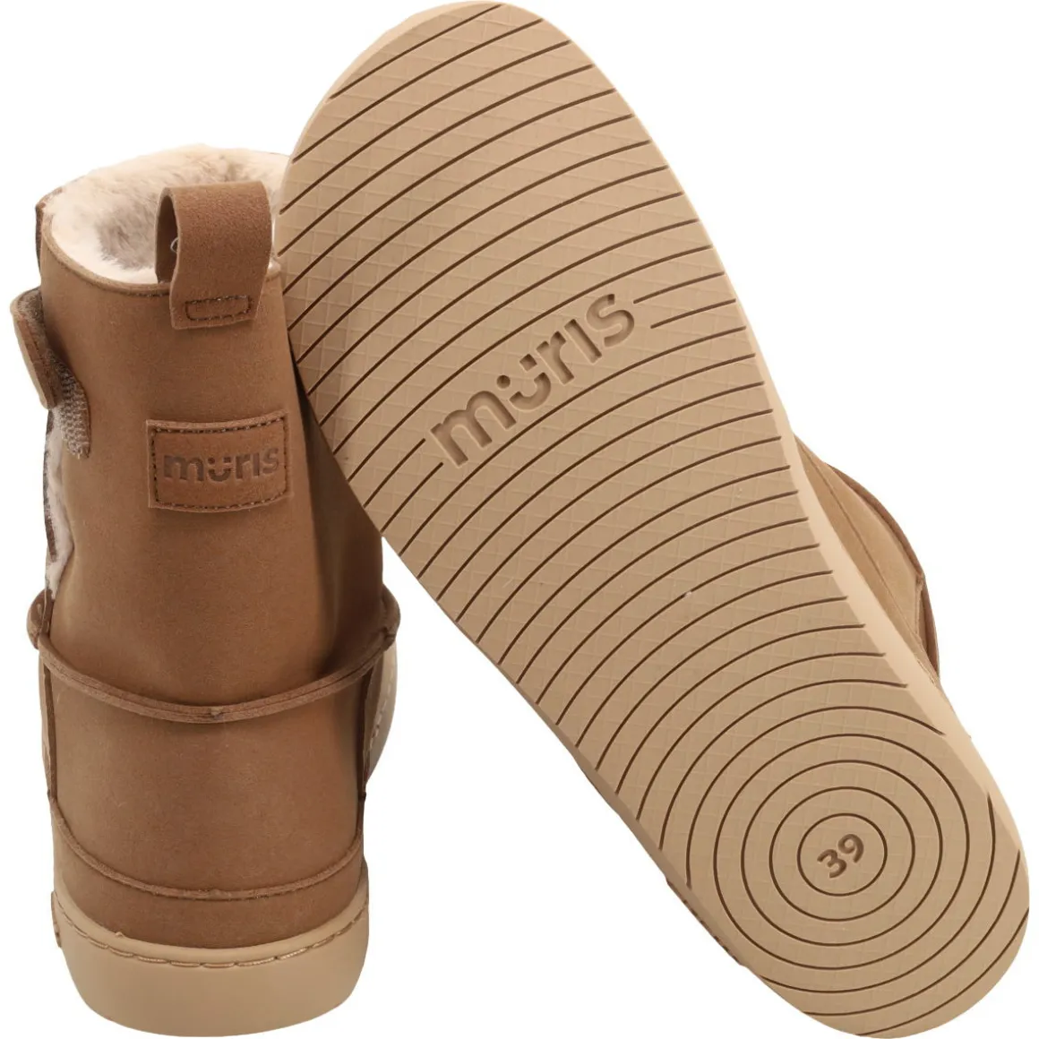 Muris |f ~ Siberia Winterstiefel vegan ~ Bark Brown