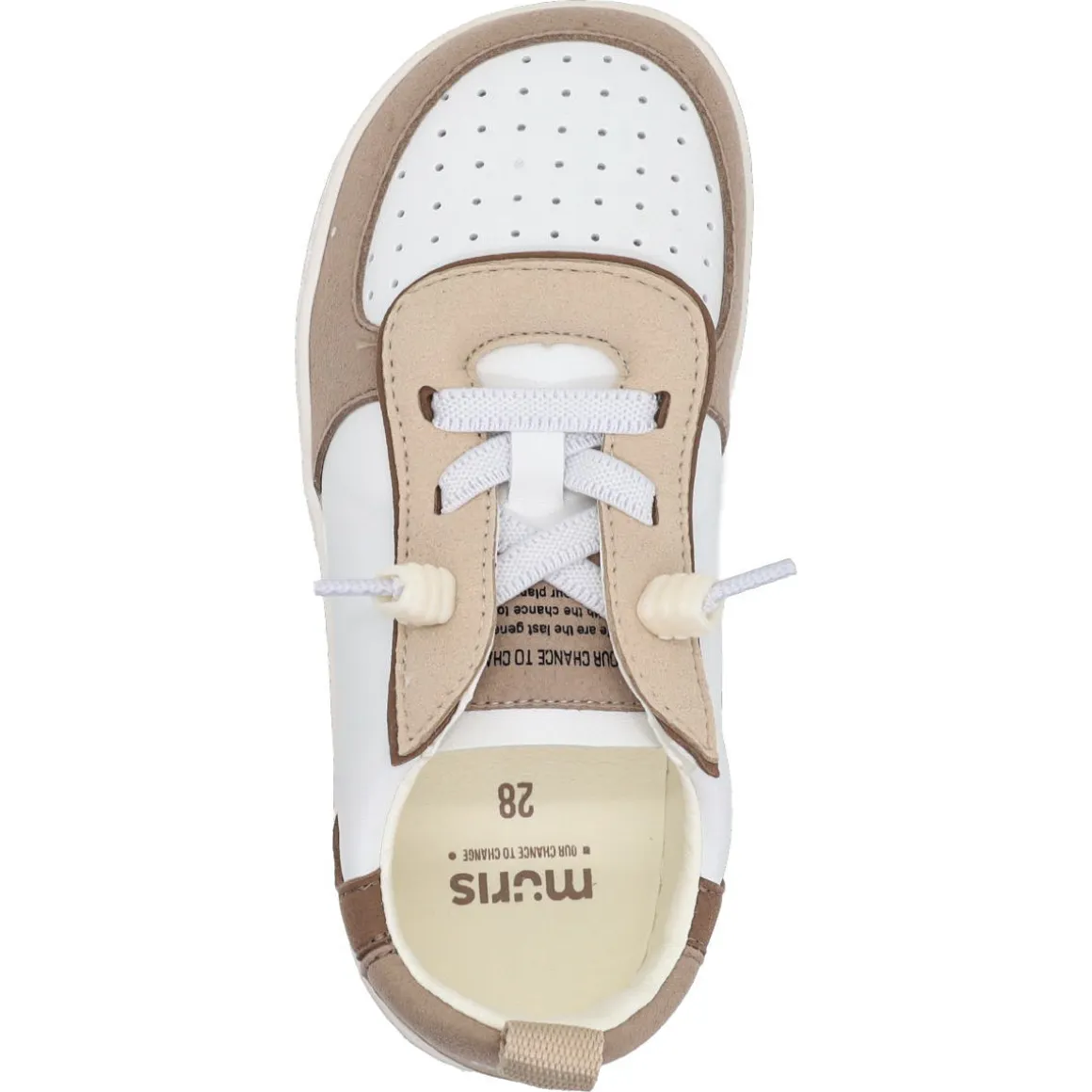 Muris ~ Nuuk Junior LowCut Sneaker vegan ~ Taupe