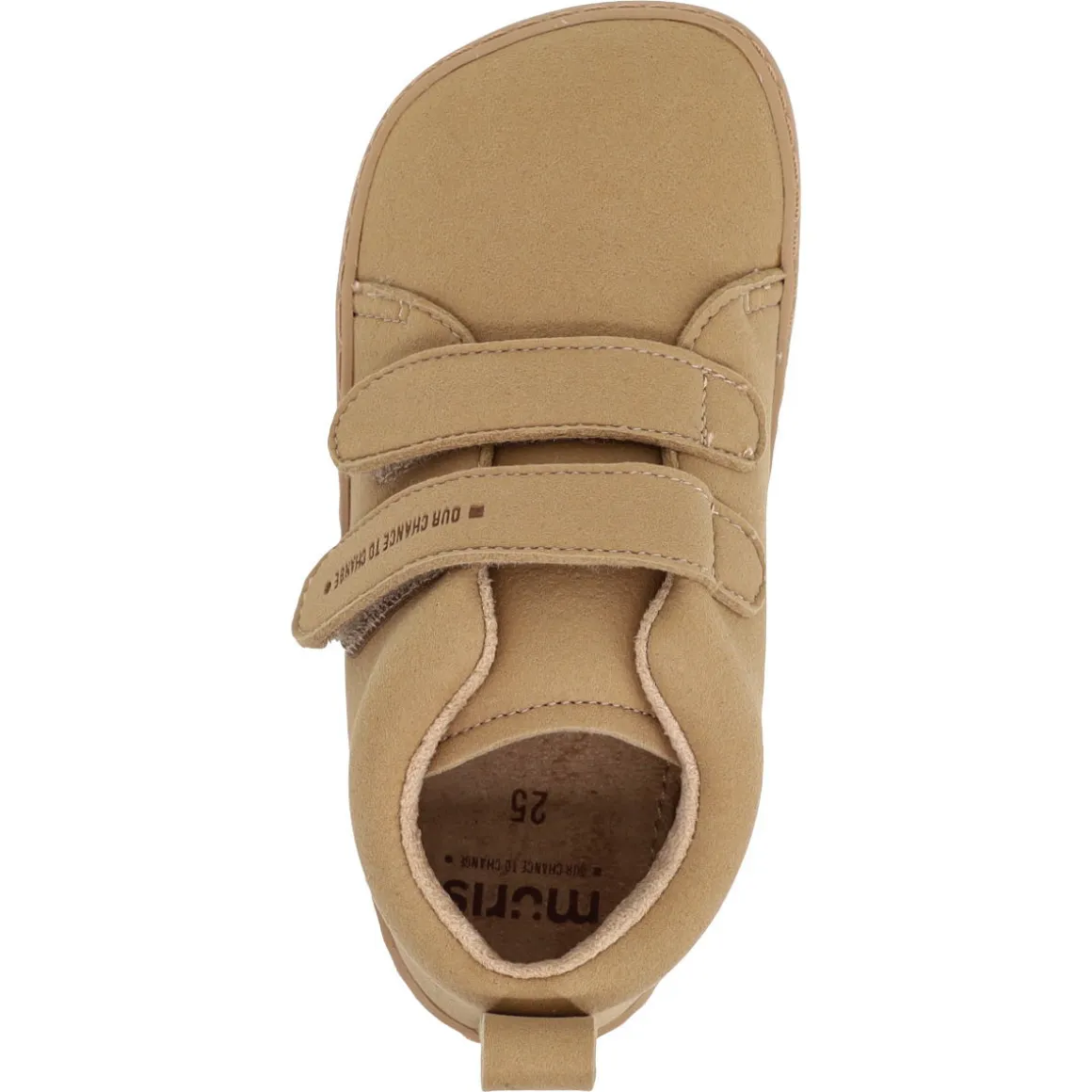 Muris ~ Oslo Mini LowCut Klettschuh vegan ~ Tan Brown