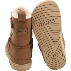 Muris ~ Siberia Junior Winterstiefel vegan ~ Bark Brown