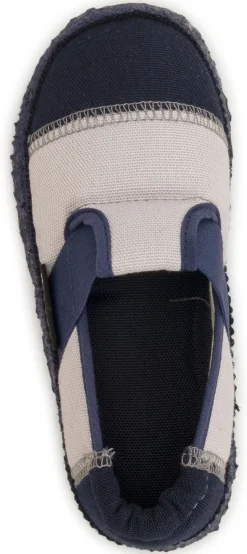 Nanga ~ Baumwoll Hausschuh ~ Klette (schiefergrau)