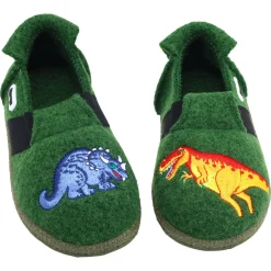 Nanga ~ Schurwoll Hausschuh ~ Dinos 2.0