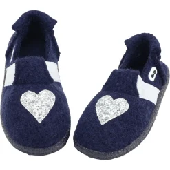 Nanga ~ Schurwoll Hausschuh ~ Hearts 2.0