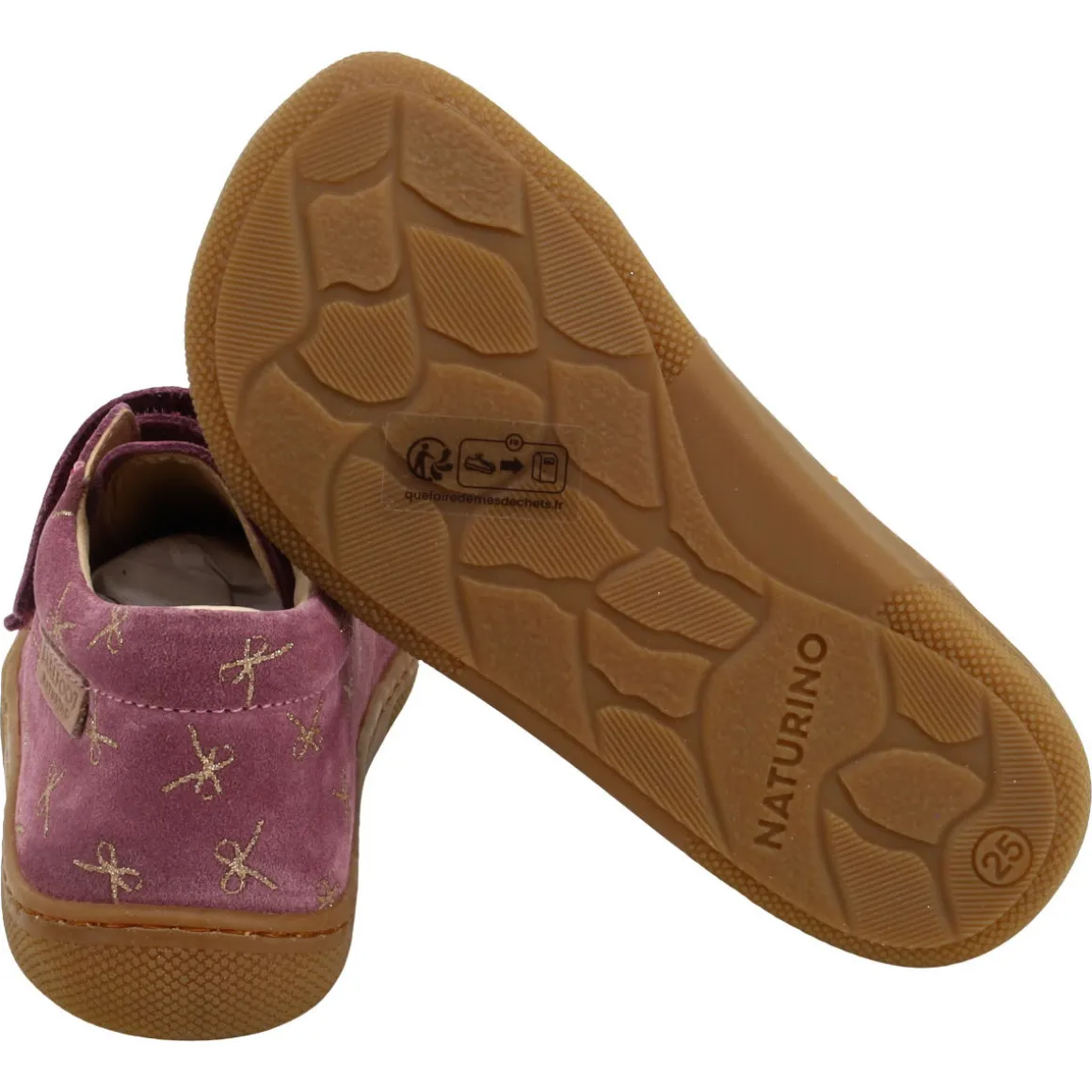 Naturino ~ Amur MidCut Klettschuh ~ Schleifen Magnolia
