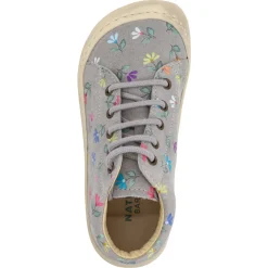Naturino ~ Amur MidCut Schnürschuh ~ Blümchen Grau