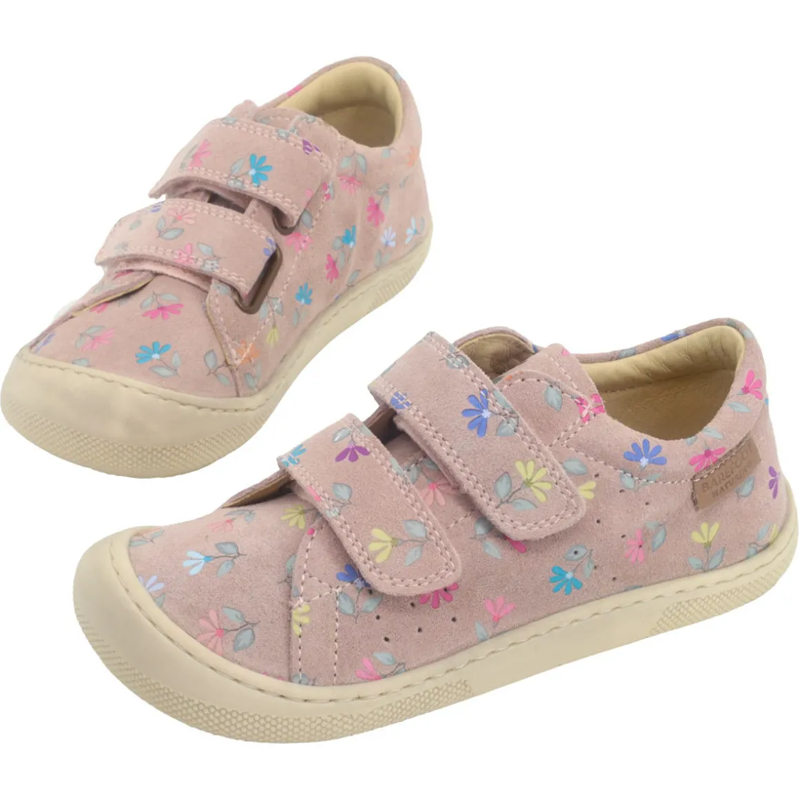 Naturino ~ Bira LowCut Klettschuh ~ Blümchen Rosa