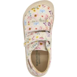 Naturino ~ Bira LowCut Klettschuh ~ Blümchen Creme