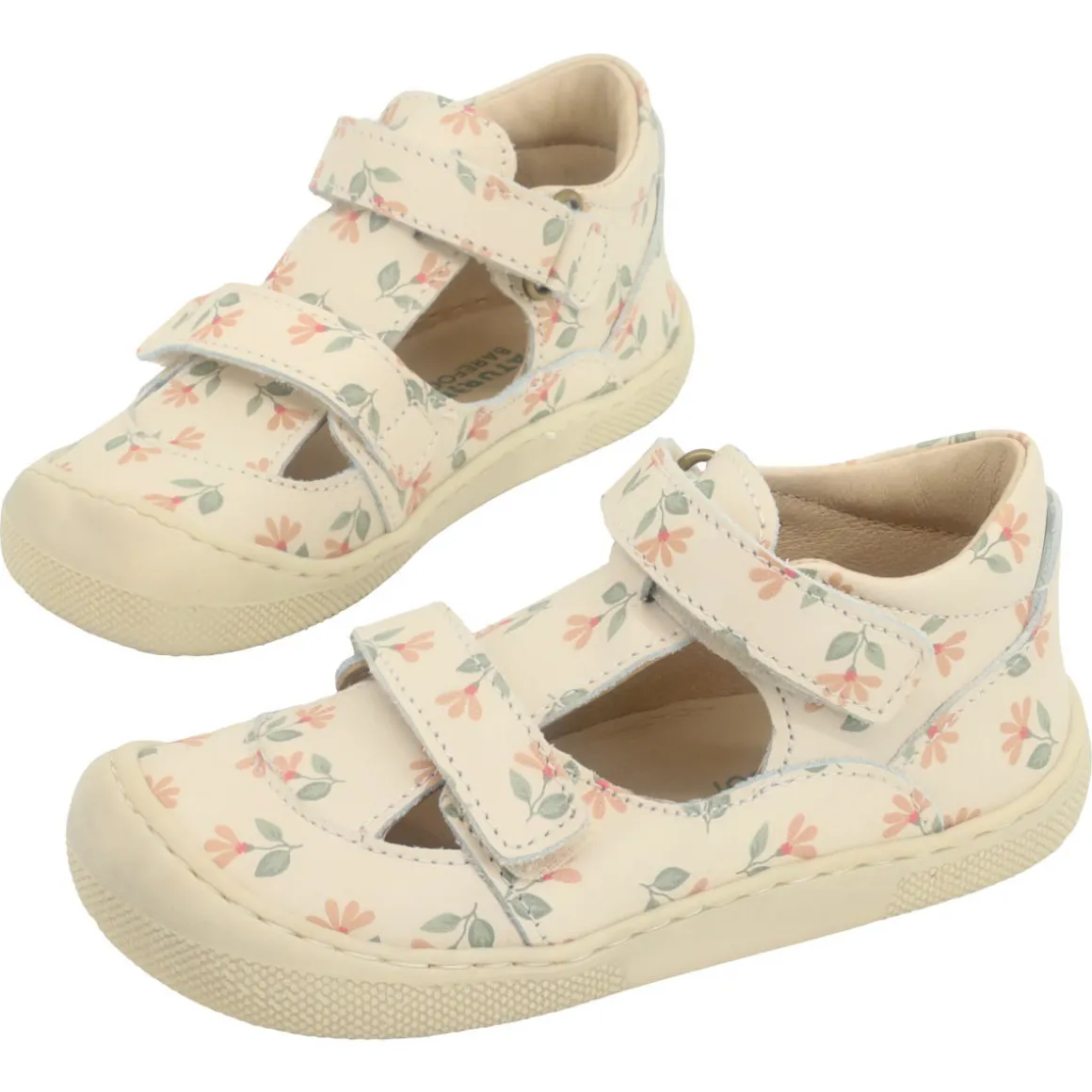 Naturino ~ Irtys Sandale ~ Blümchen Creme