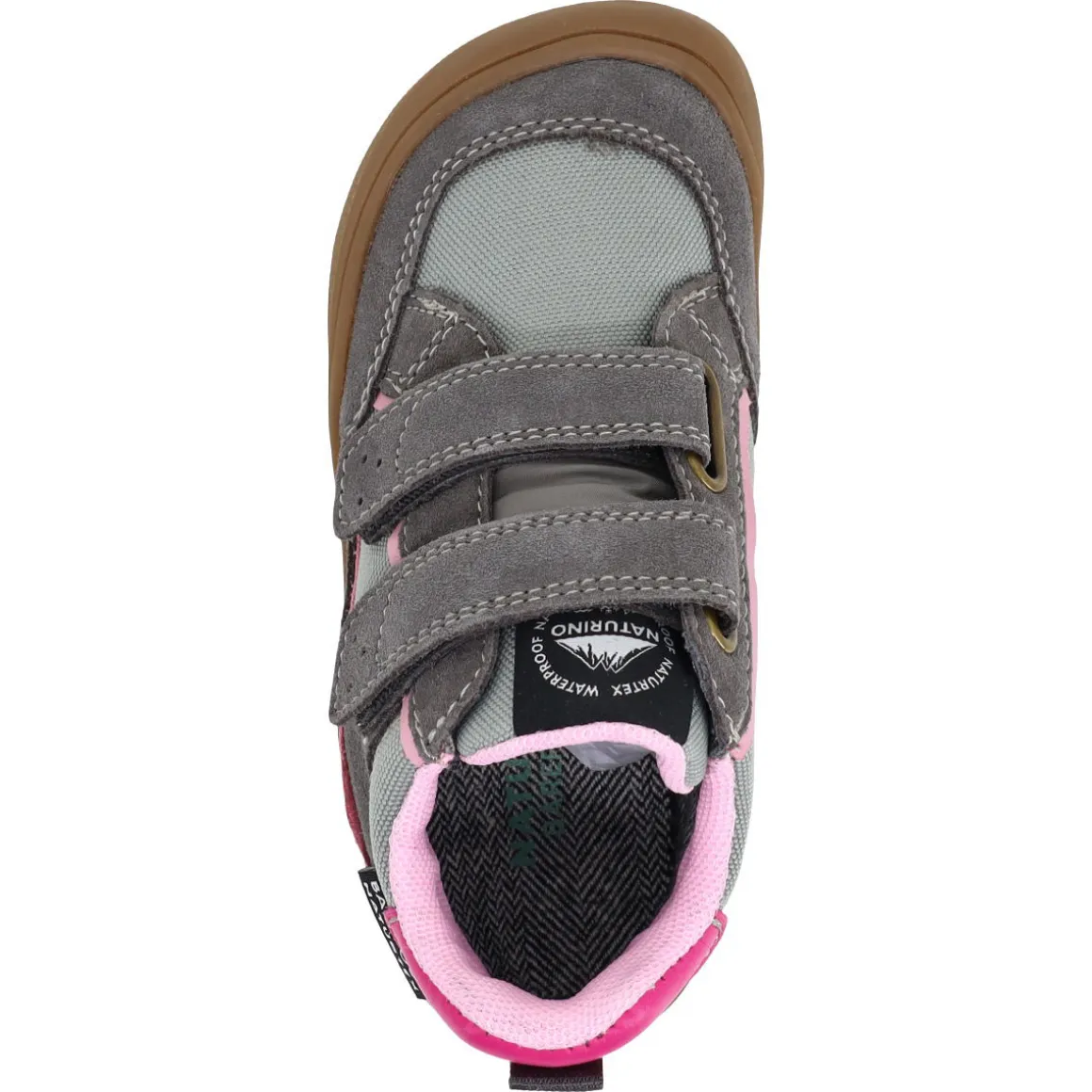Naturino ~ Kesy MidCut Klettschuh + TEX ~ Grau Fuchsia