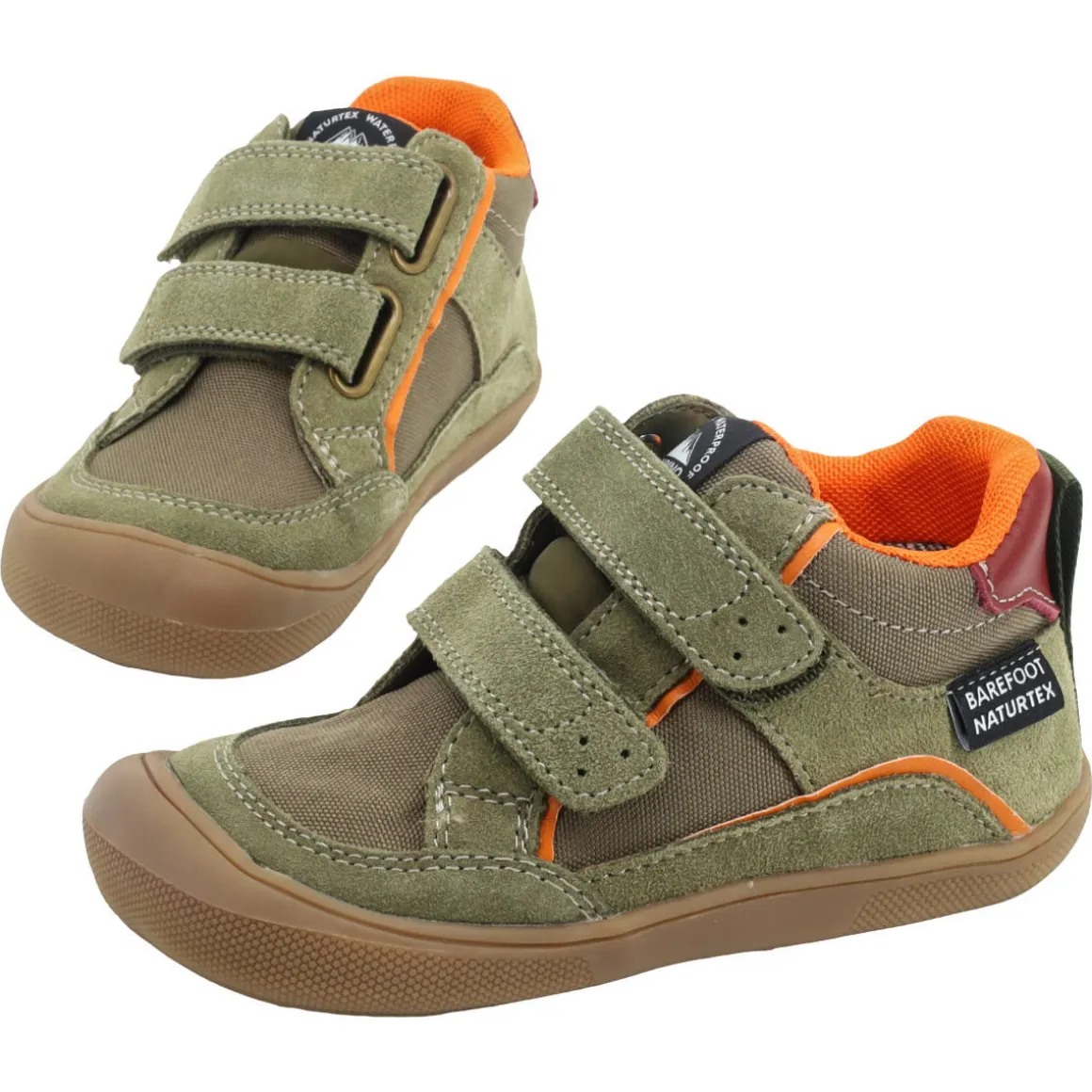 Naturino ~ Kesy MidCut Klettschuh + TEX ~ Grün Grau