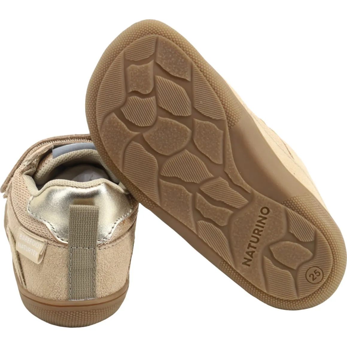 Naturino ~ Kesy MidCut Klettschuh + TEX ~ Beige Platinum