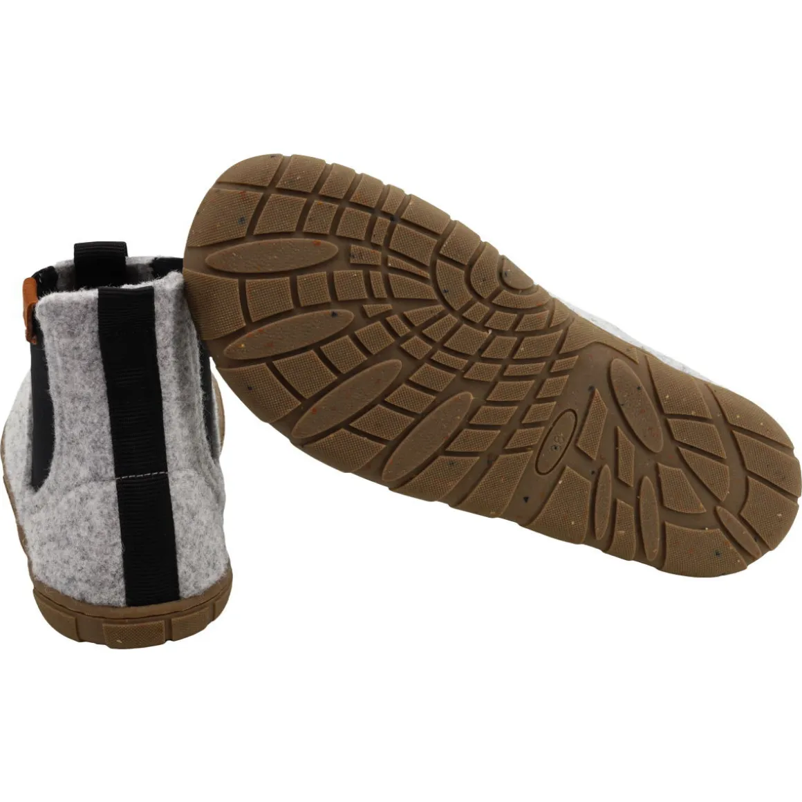 new.ve ~ Skyline Chelsea Filz Vegan ~ Stone