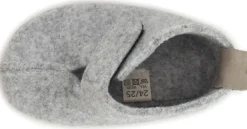 OmaKing ~ Kinder Hausschuh Wollfilz ~ Grey