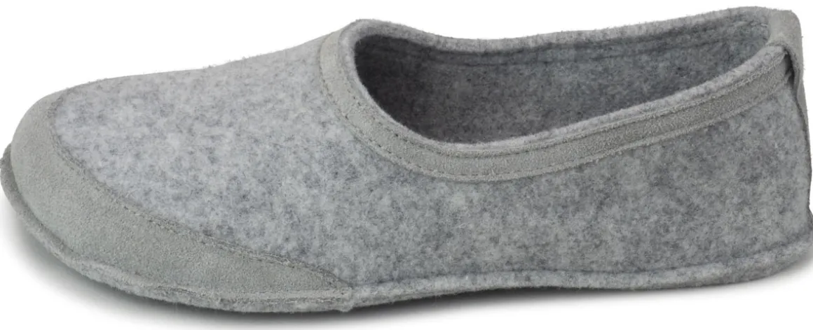 OmaKing ~ Wollfleece Slipper ~ Grey