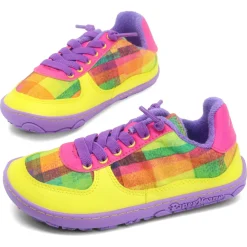 PaperKrane ~ LowCut Sneaker vegan ~ Checkered Joy