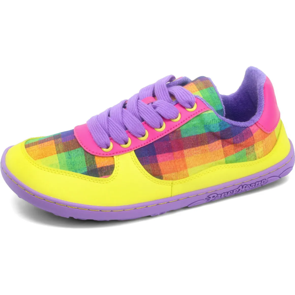 PaperKrane ~ LowCut Sneaker vegan ~ Checkered Joy