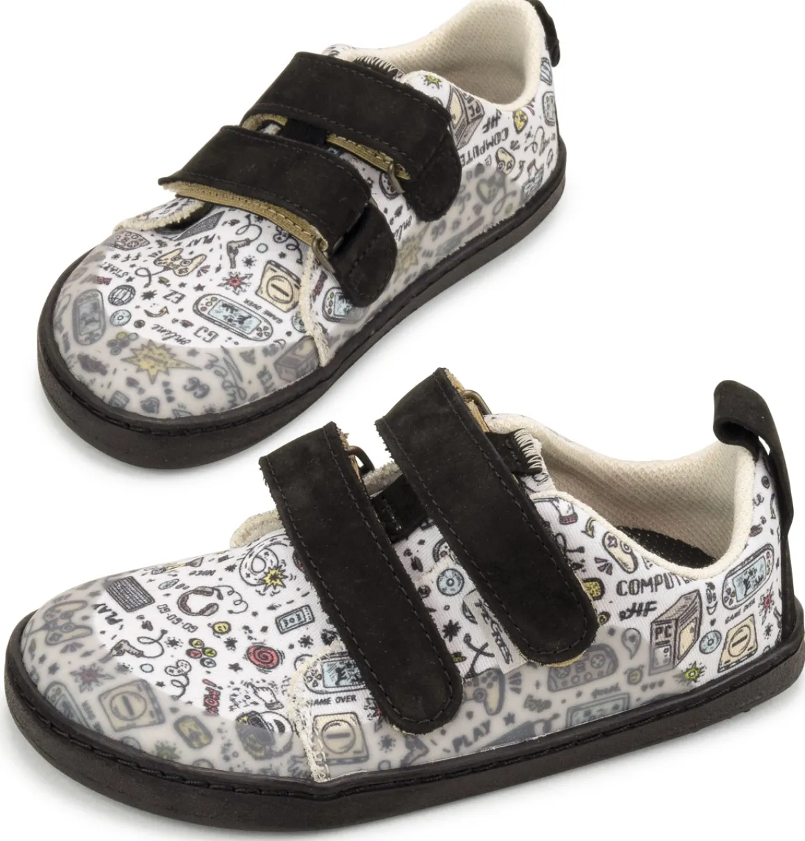 Pegres ~ LowCut Textil Sneaker ~ Black Gaming