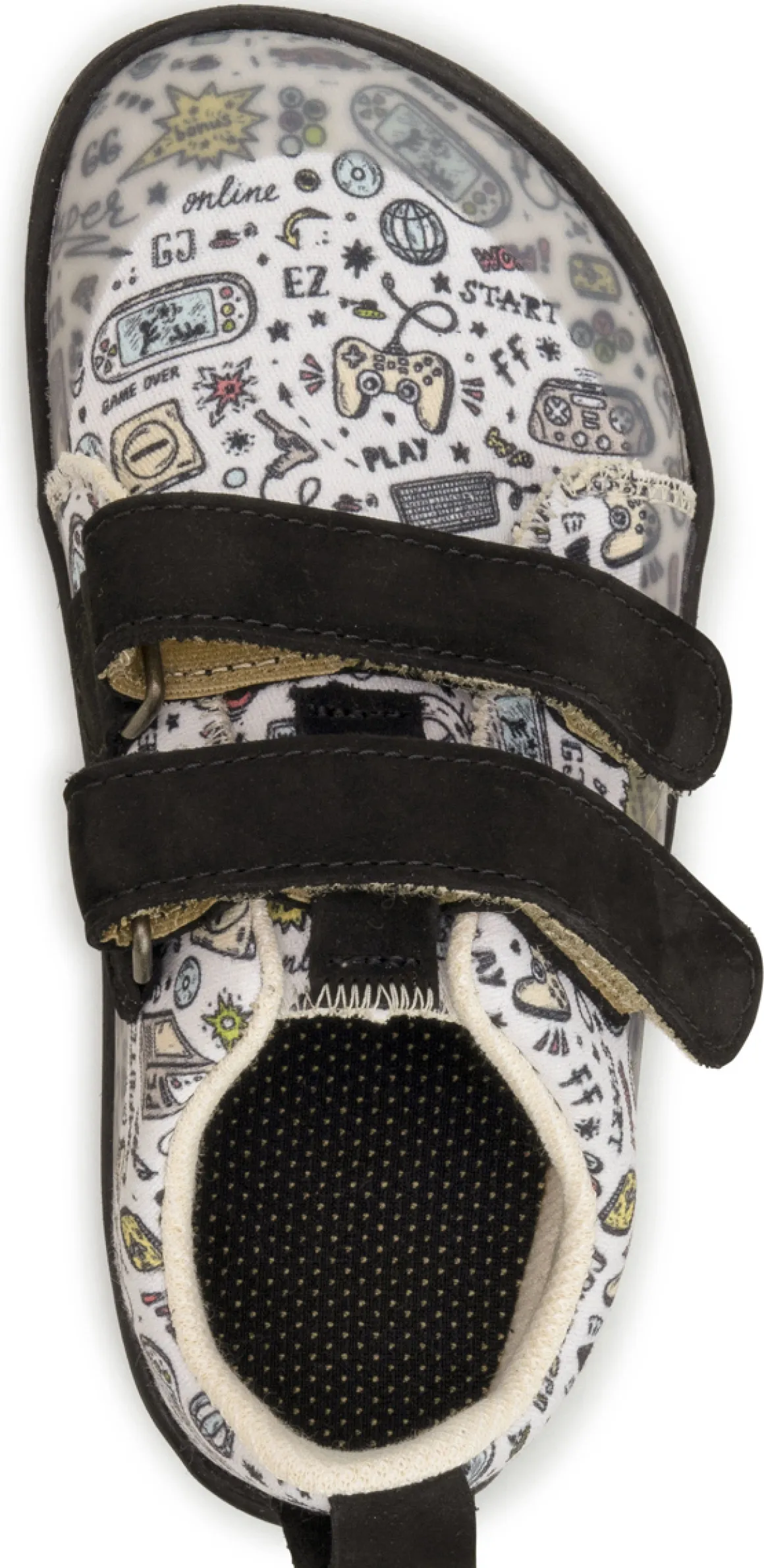 Pegres ~ LowCut Textil Sneaker ~ Black Gaming