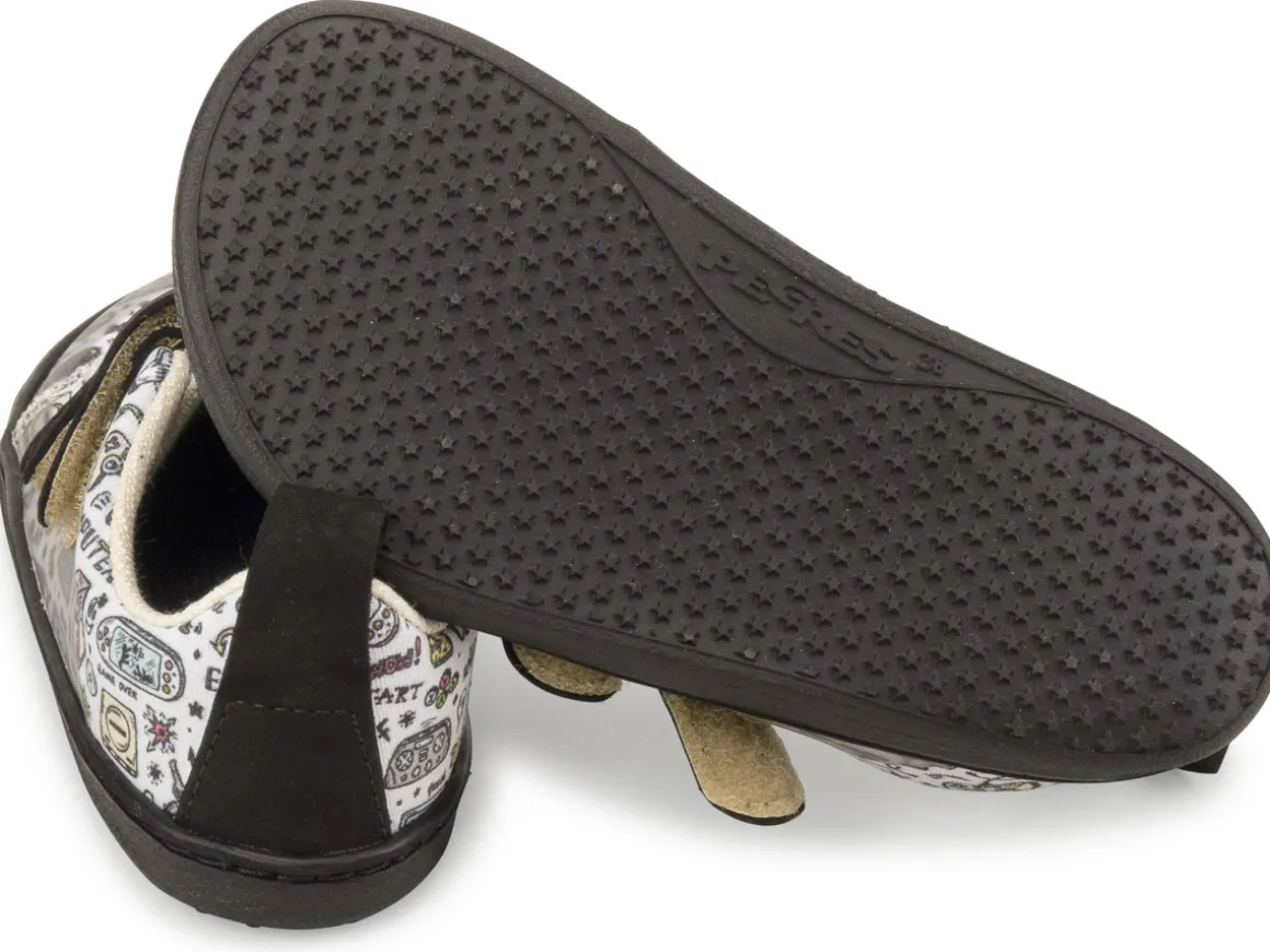 Pegres ~ LowCut Textil Sneaker ~ Black Gaming
