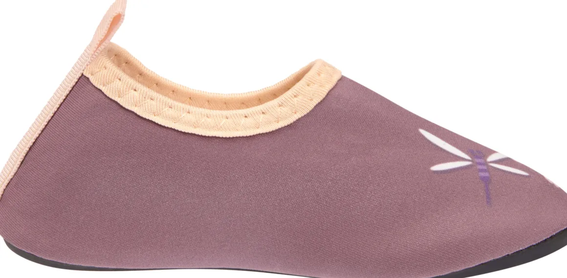 Playshoes ~ Barfuß-Schuh ~ Blümchen Violett