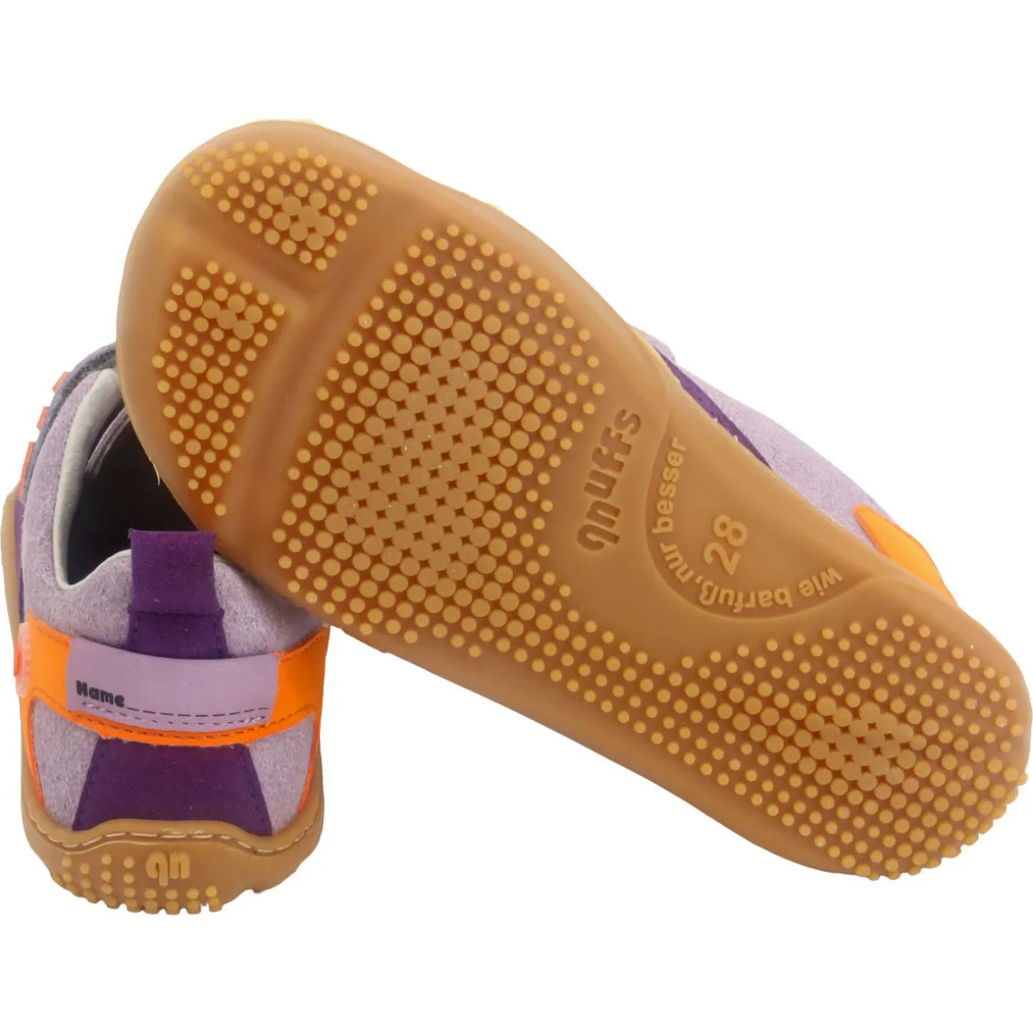 qnuffs ~ Ahorn LowCut Sneaker Klett Vegan ~ Misty