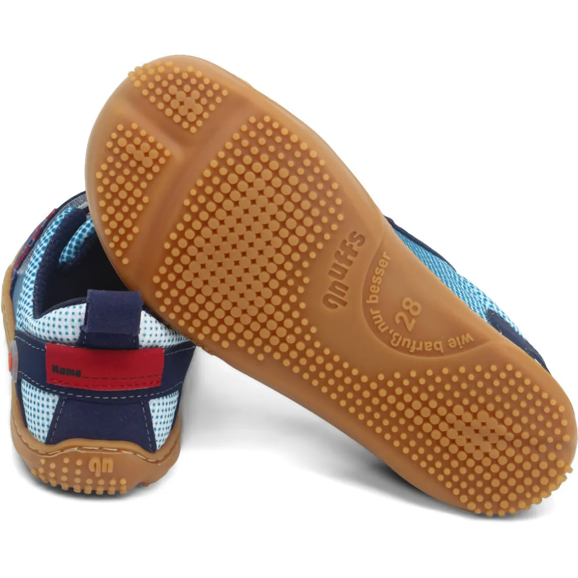 qnuffs ~ Fichte LowCut Sneaker ~ Ocean