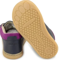 Richter ~ MidCut Schnürschuh Warm ~ Marine/Magenta