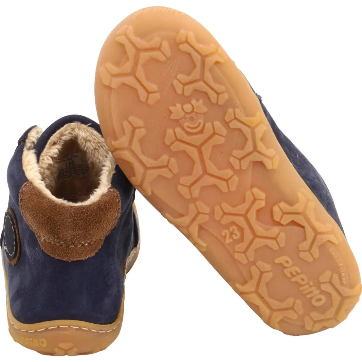 Ricosta Pepino ~ Georgie Lederstiefel Warm ~ Marine