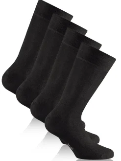 Rohner ~ Bamboo Socke 2er Pack ~ Schwarz