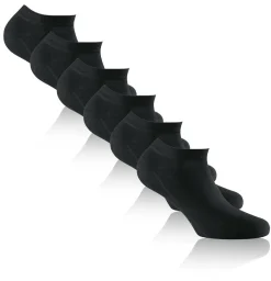 Rohner ~ Sneaker Socke Bambus 3er-Pack ~ Schwarz