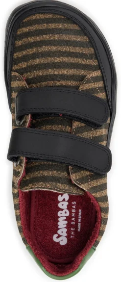 Sambas The Bambas ~ LowCut Sneaker Klett ~ Okapi