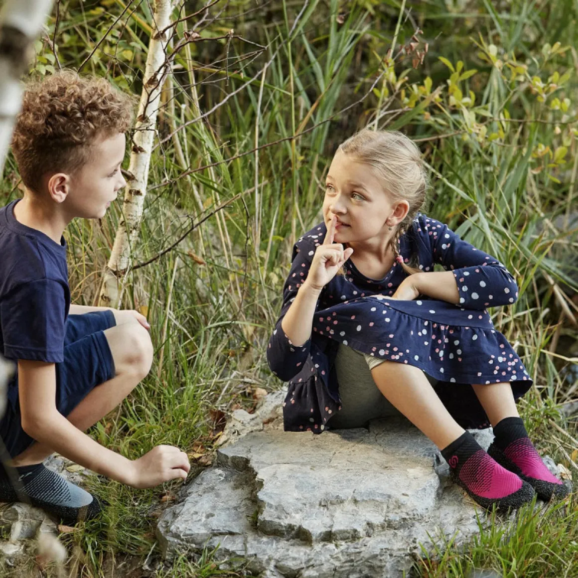 Skinners ~ Sockenschuh Kids 2.0 ~ Rose